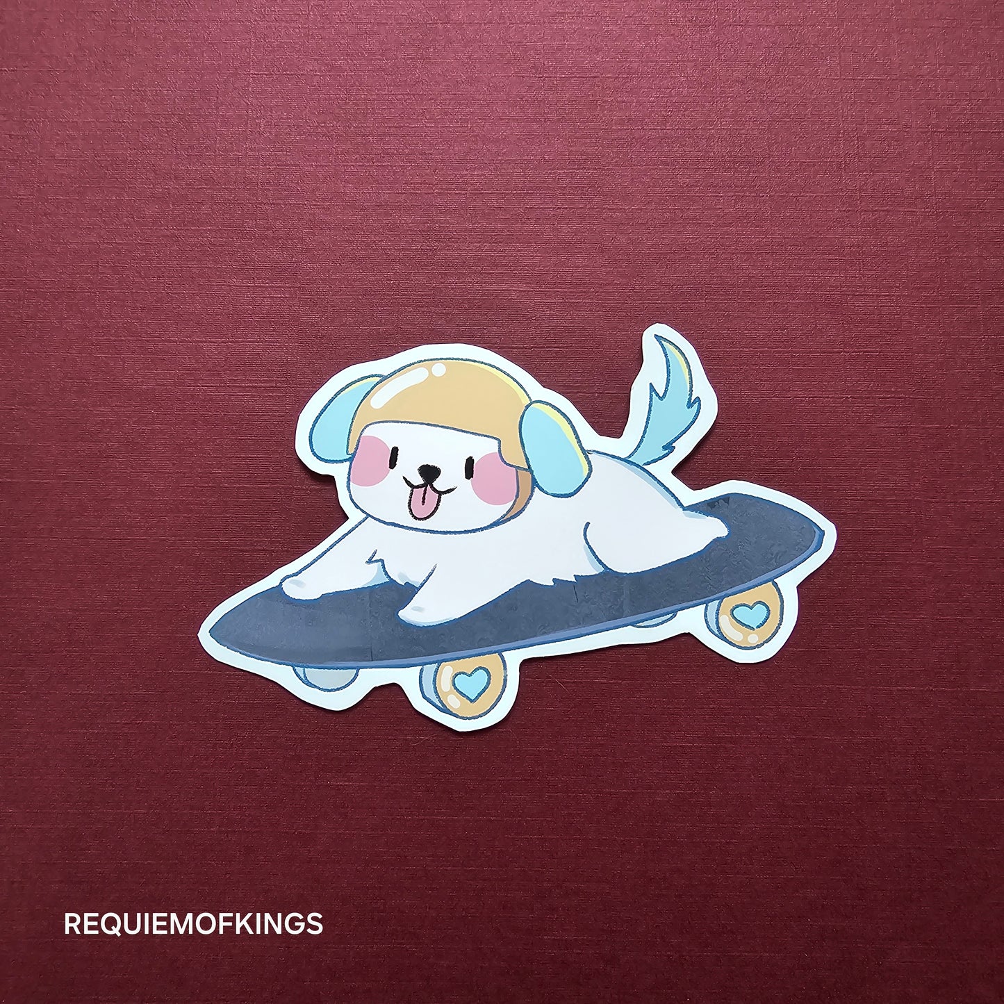 Skateboarding Animal Stickers