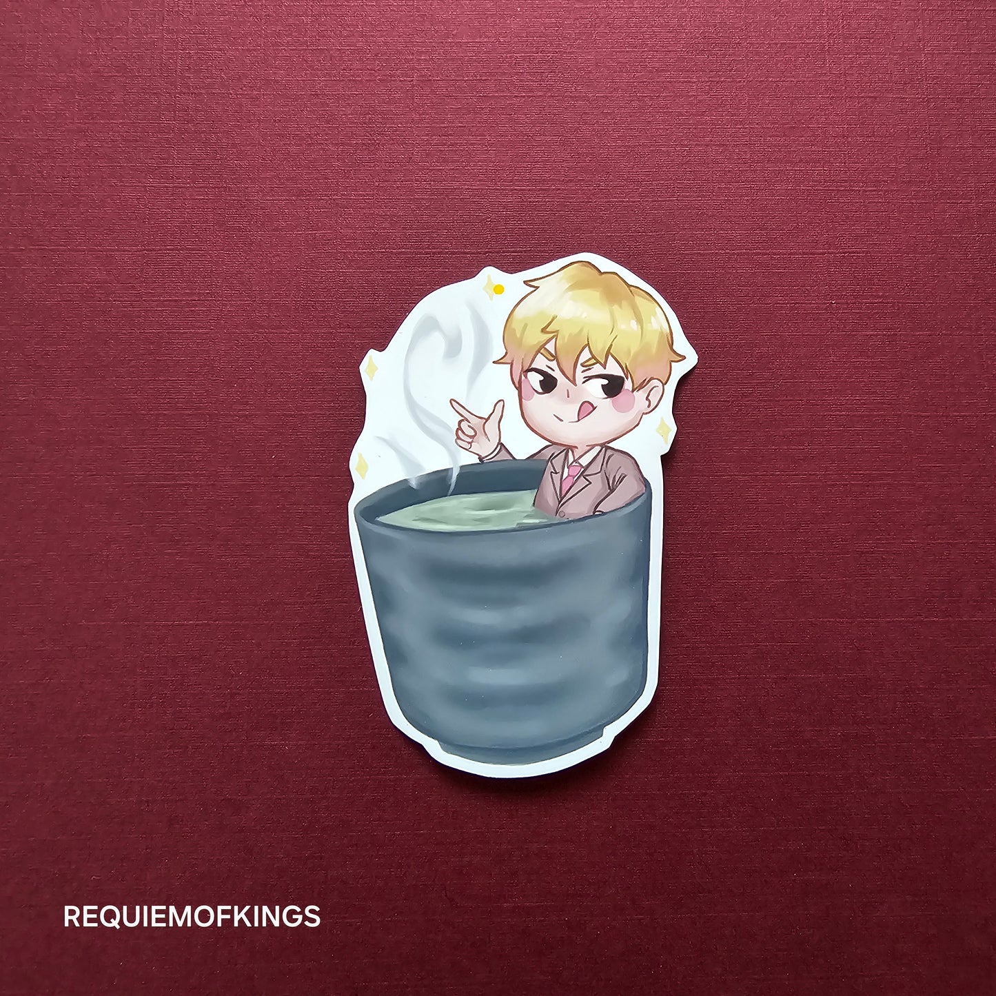 Mob Psycho Beverages Stickers