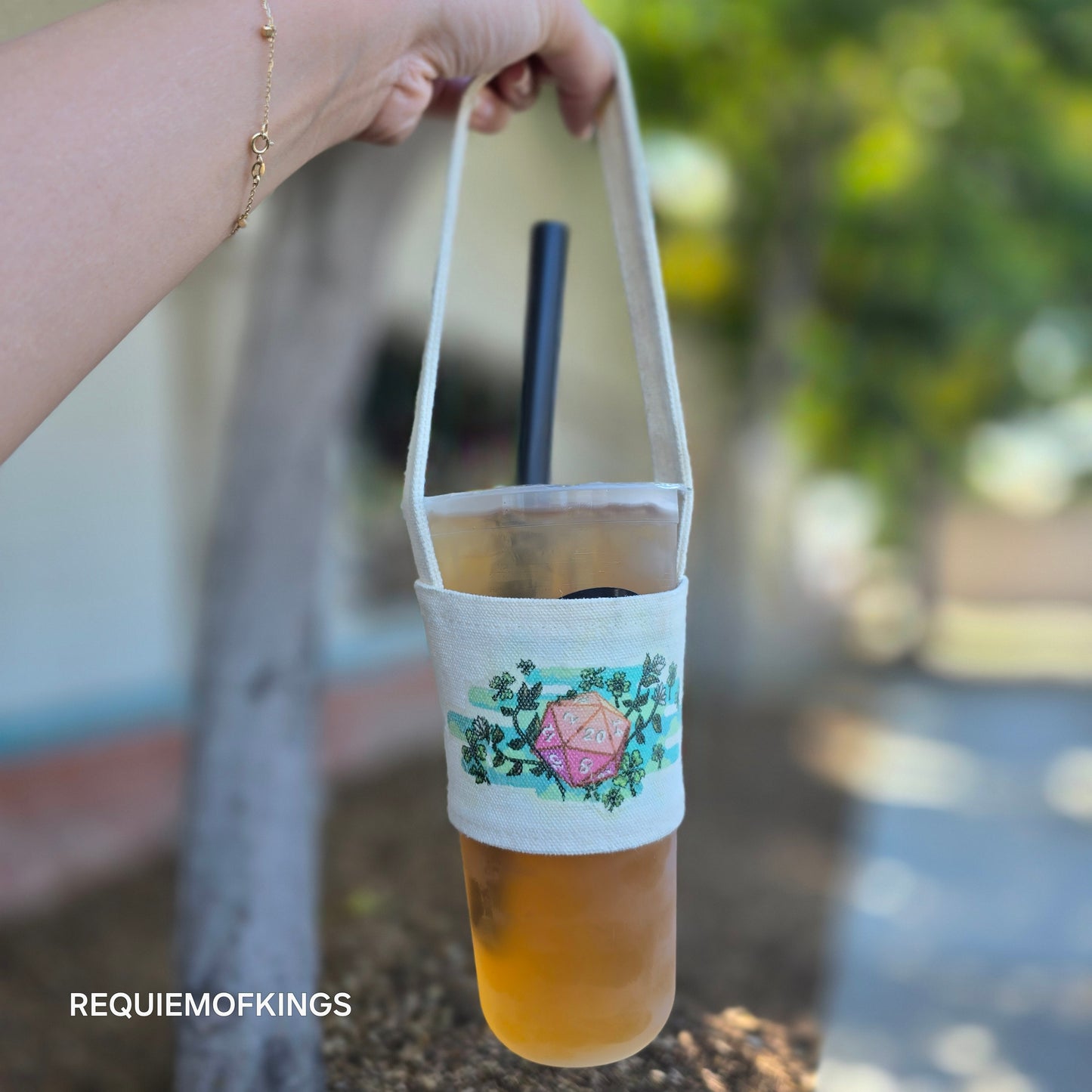 Boba, Coffee, Drink Sleeve - Chainsaw Man