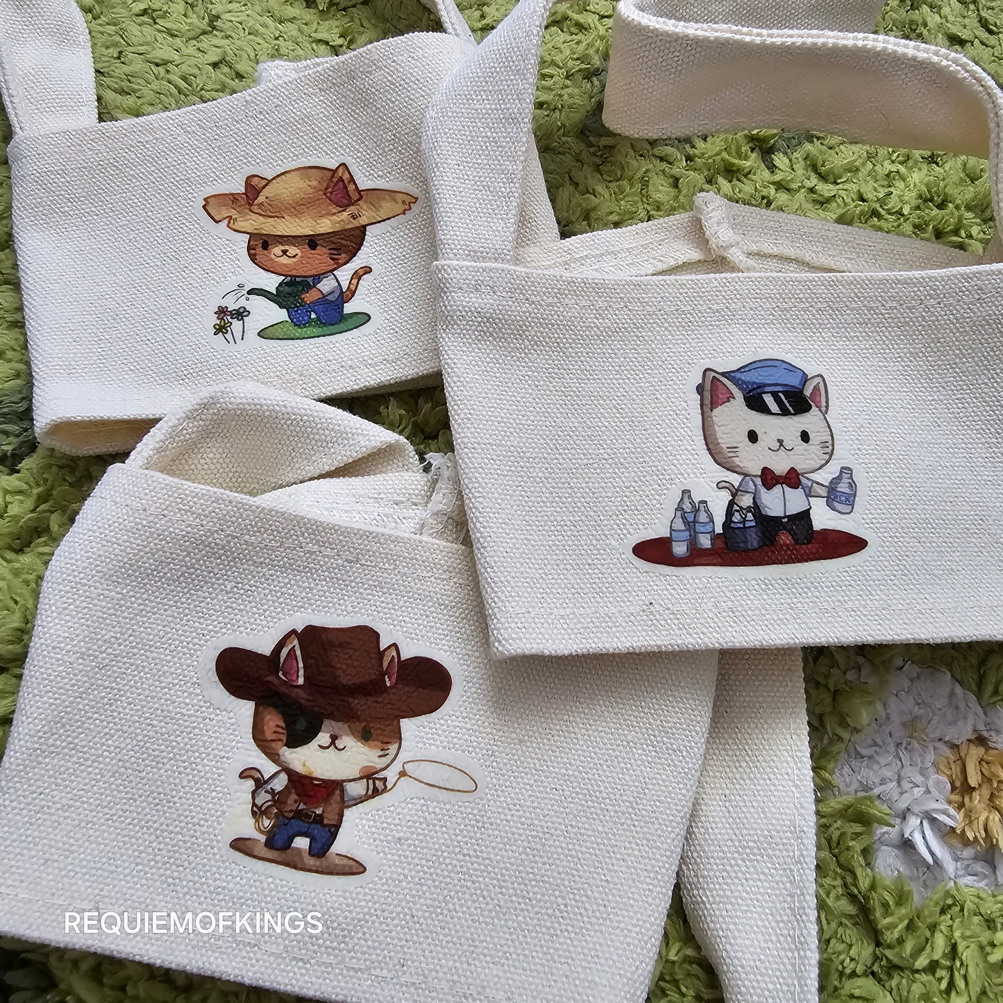Boba, Coffee, Drink Sleeve - Cats