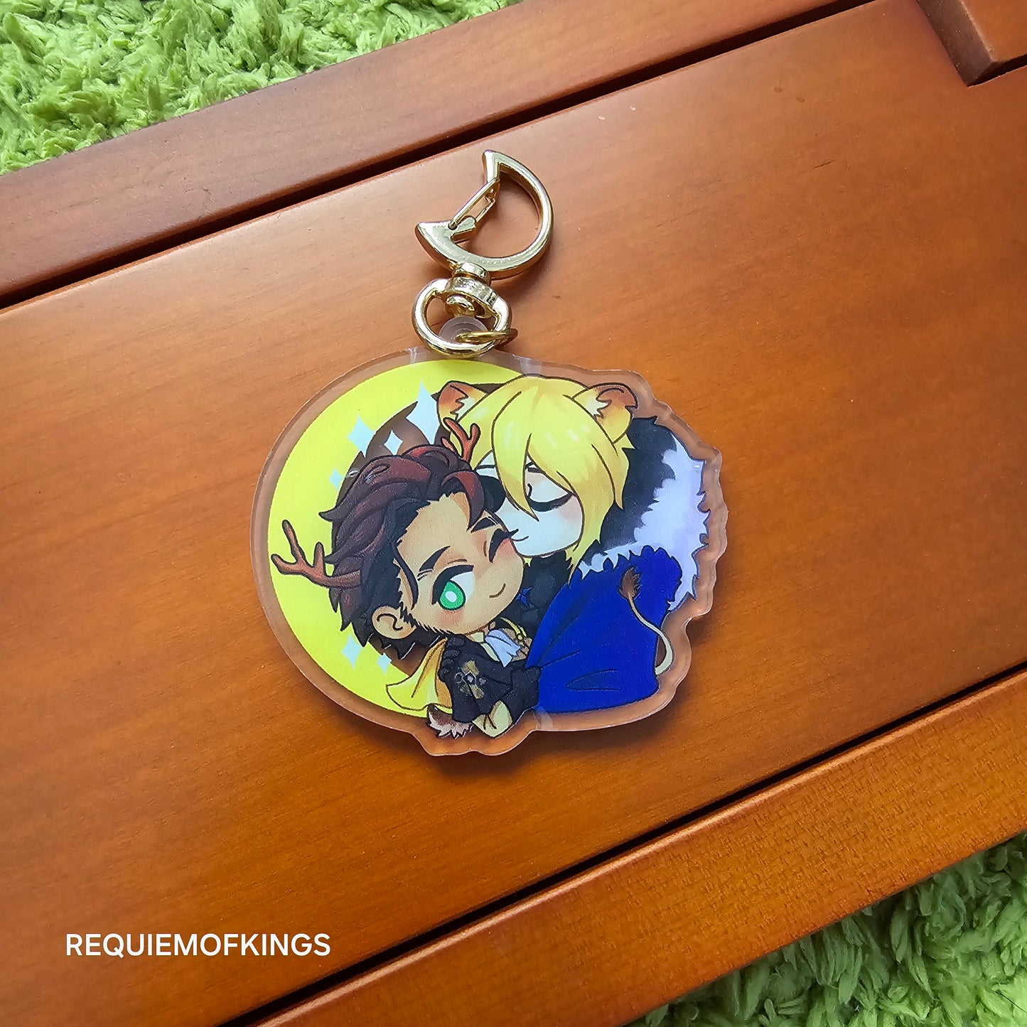 Dimiclaude Acrylic Charm