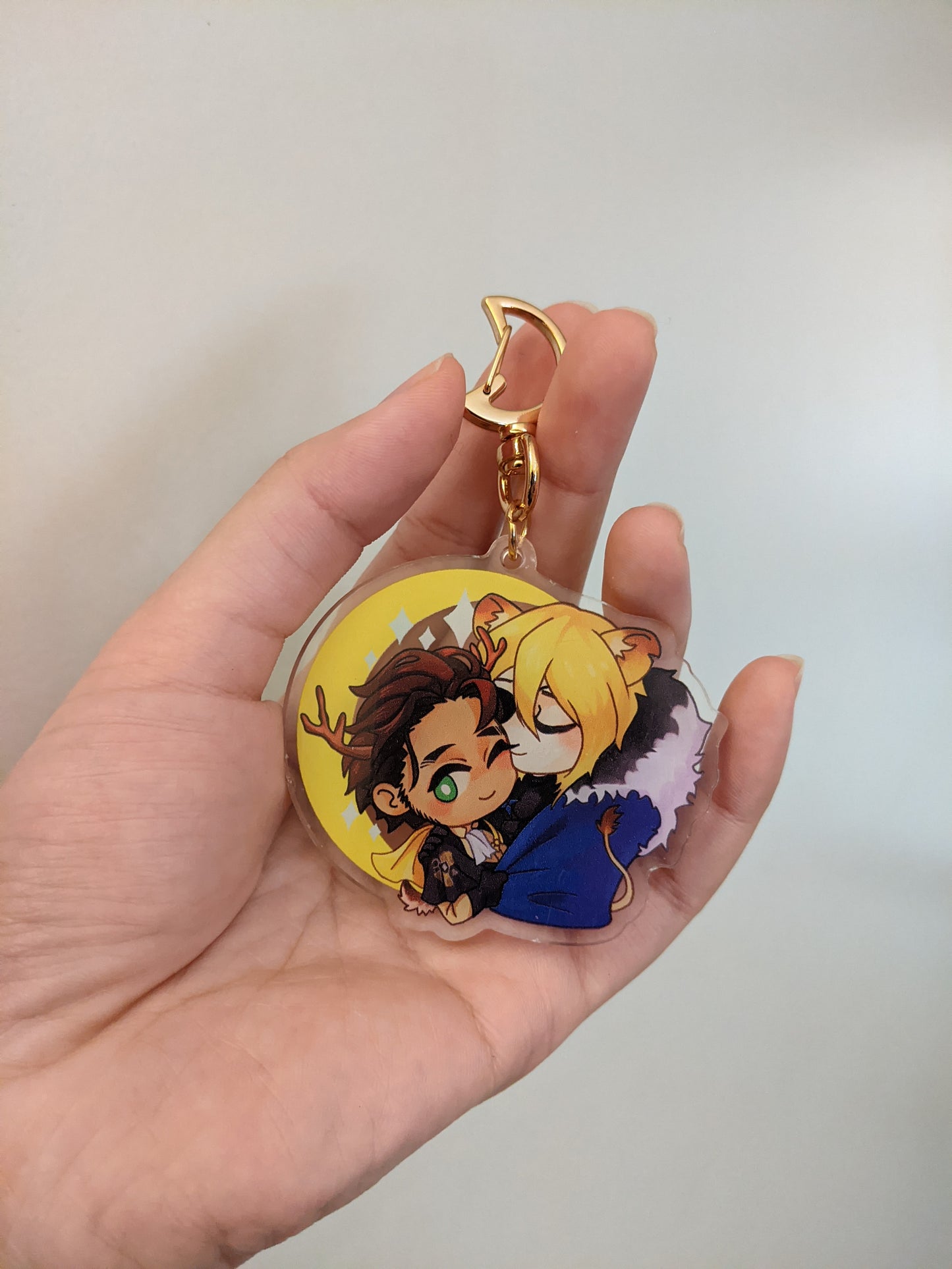 Dimiclaude Acrylic Charm