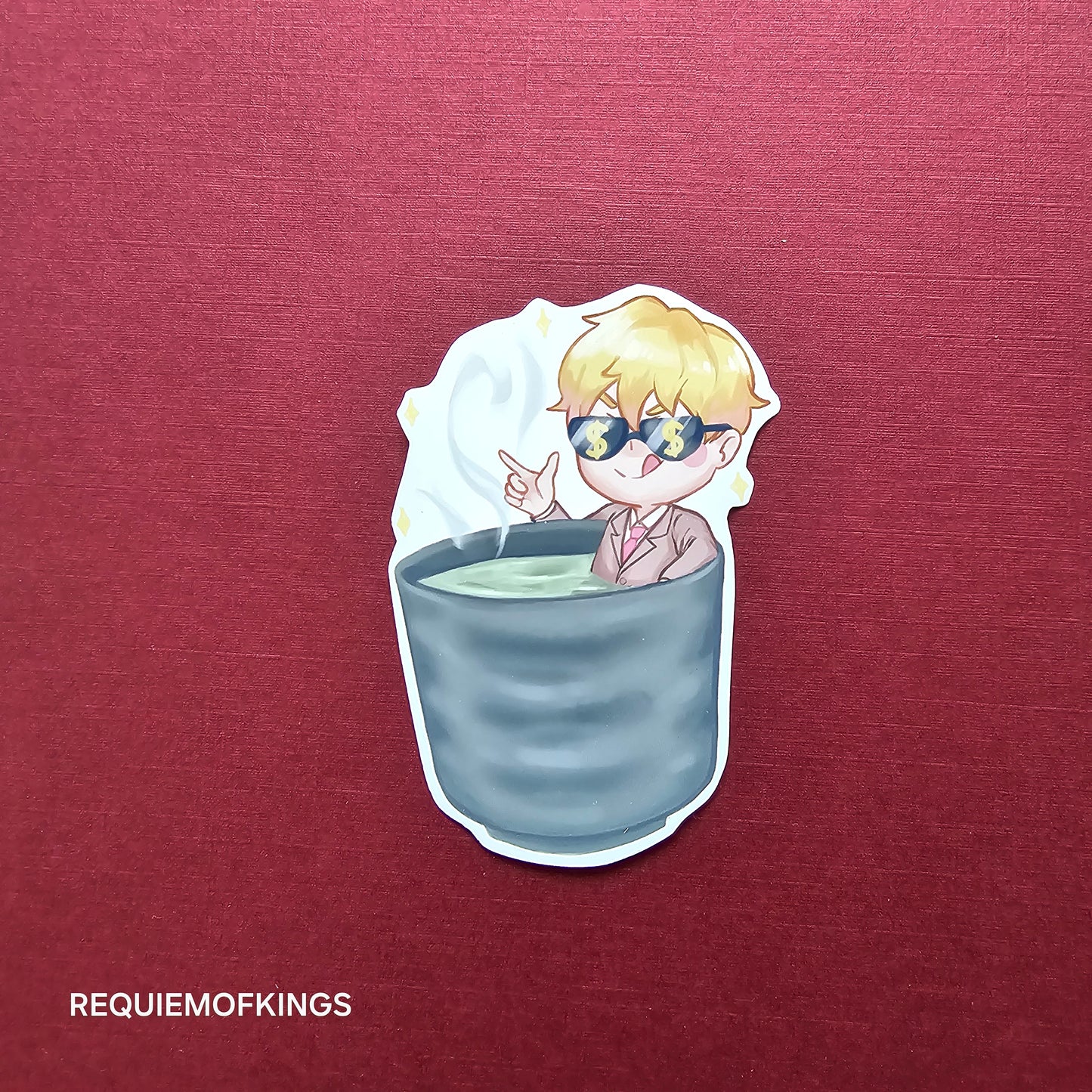 Mob Psycho Beverages Stickers