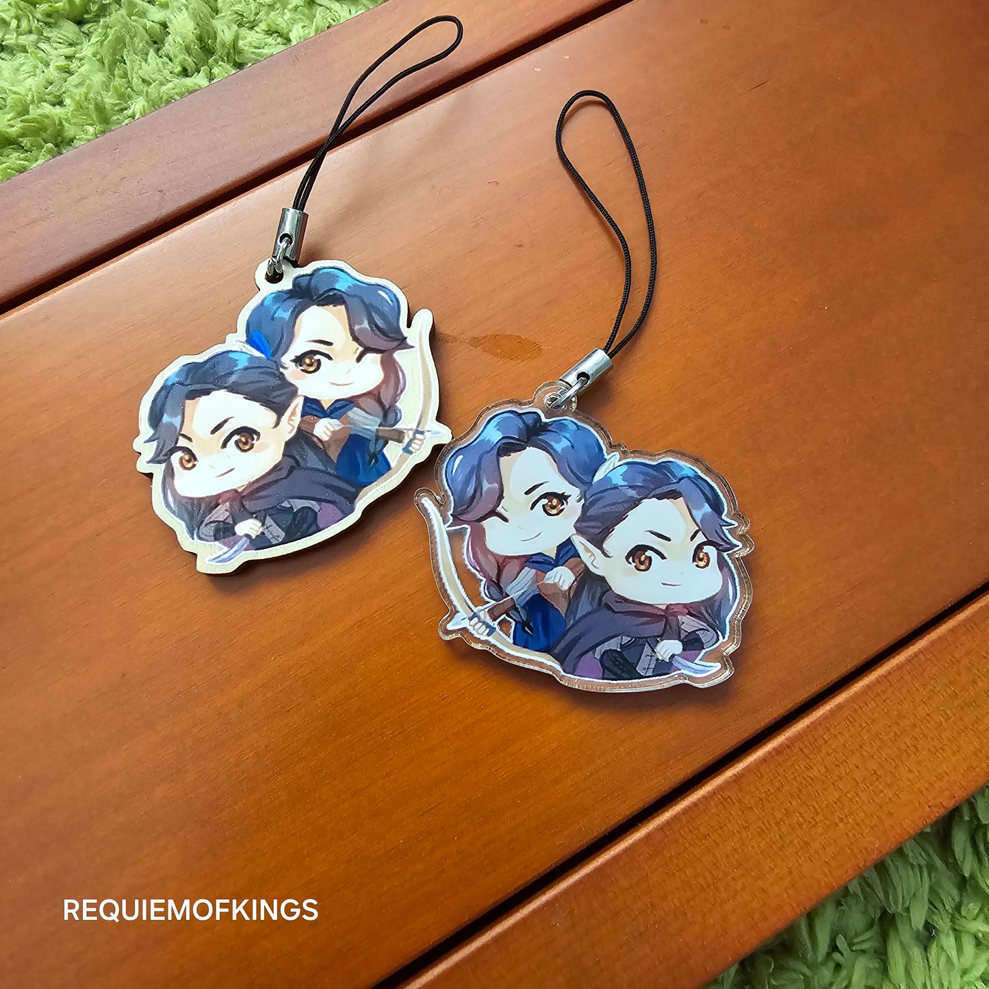 CR-DnD Podcast charms