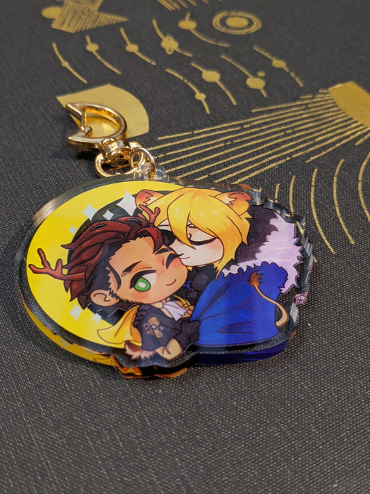 Dimiclaude Acrylic Charm